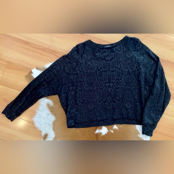 Terez Foil Crew Neck Sweatshirt | size: XS - Picture 9 of 17